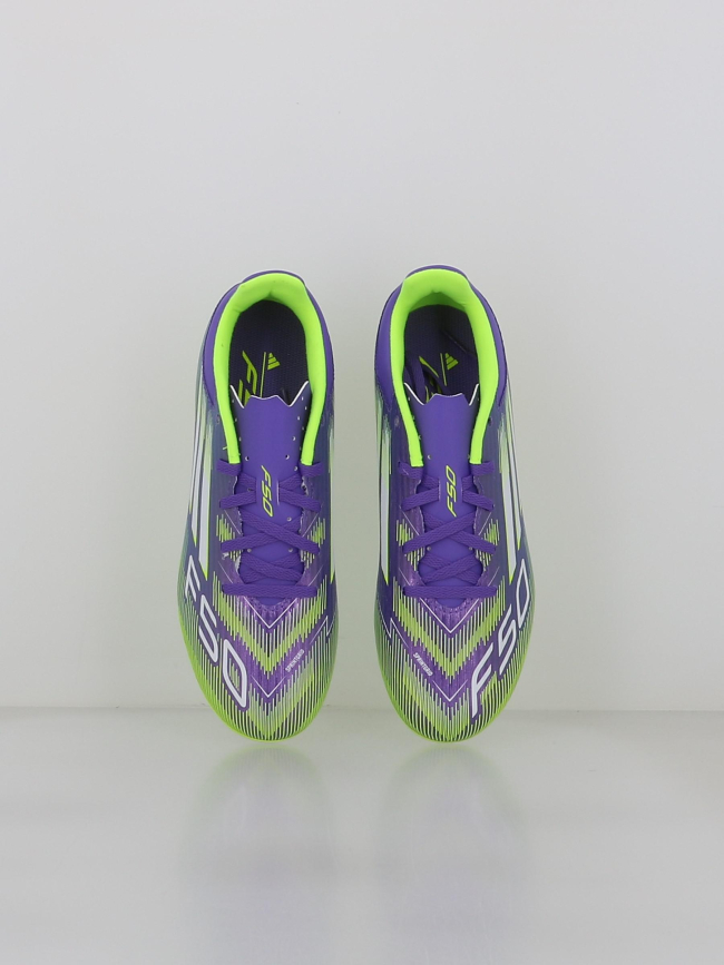 Chaussures de football f50 club fg/mg violet - Adidas