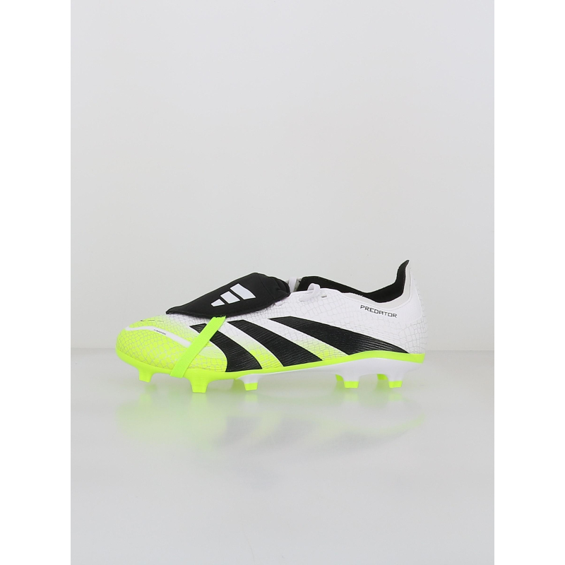 Chaussures de football predator league ft fg/mg blanc jaune - Adidas