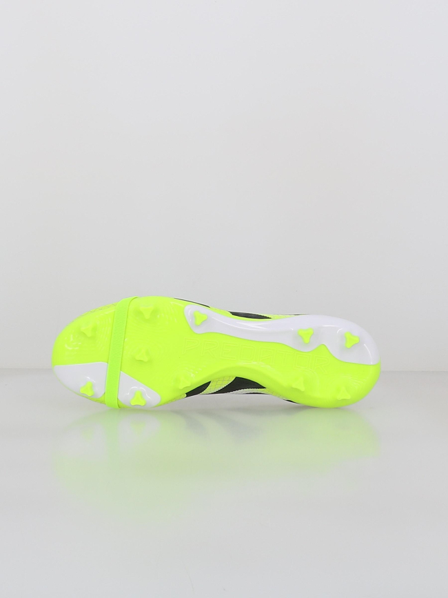 Chaussures de football predator league ft fg/mg blanc jaune - Adidas