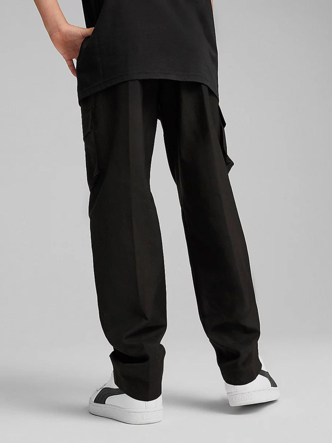 Pantalon cargo tissé à logo n° 1 ess noir garçon - Puma