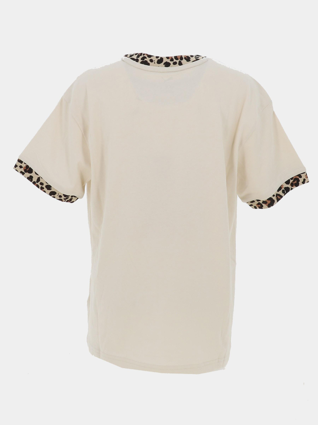 T-shirt essentials graphic animal beige fille - Puma