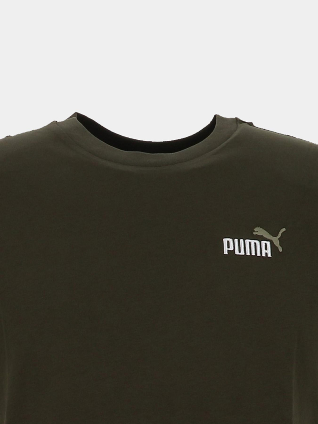 T-shirt essentials 2 color kaki homme - Puma