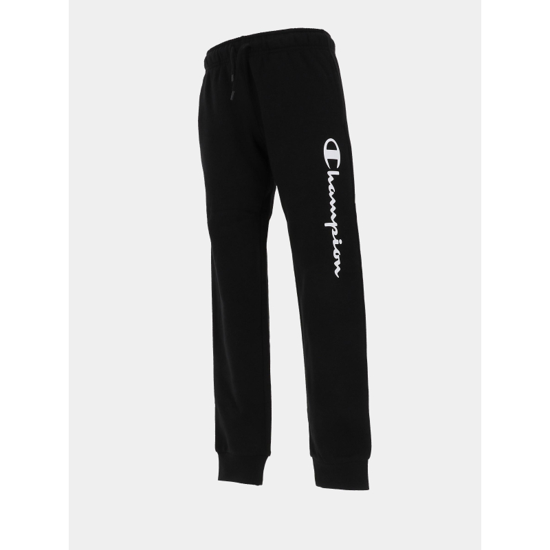 Pantalon jogging logo vertical noir enfant - Champion
