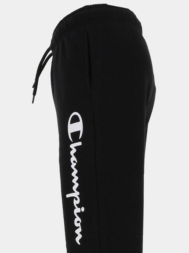 Pantalon jogging logo vertical noir enfant - Champion