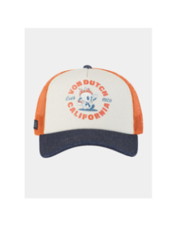 Casquette trucker visière denim multicolore adulte - Von Dutch