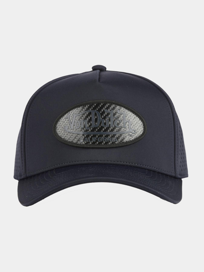 Casquette trucker patch carbone sport bleu adulte - Von Dutch