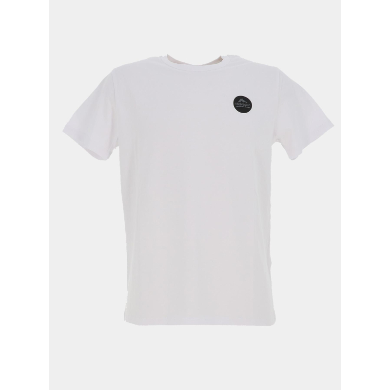T-shirt à manches courtes janeiro blanc homme - Helvetica