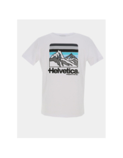 T-shirt à manches courtes janeiro blanc homme - Helvetica