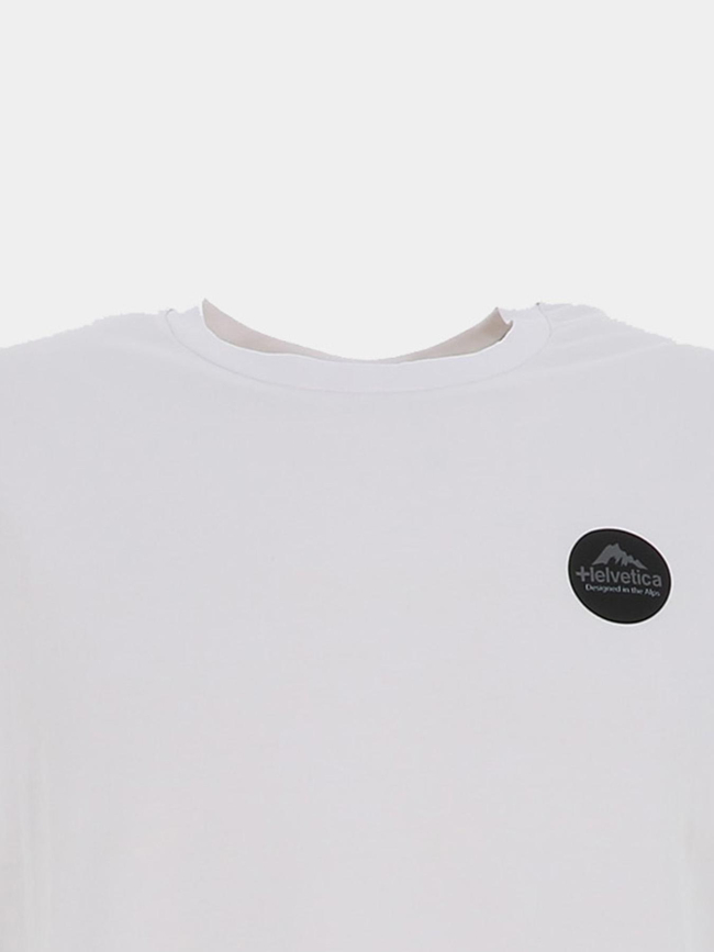 T-shirt à manches courtes janeiro blanc homme - Helvetica