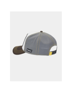 Casquette trucker one piece crew marron et gris adulte - Capslab