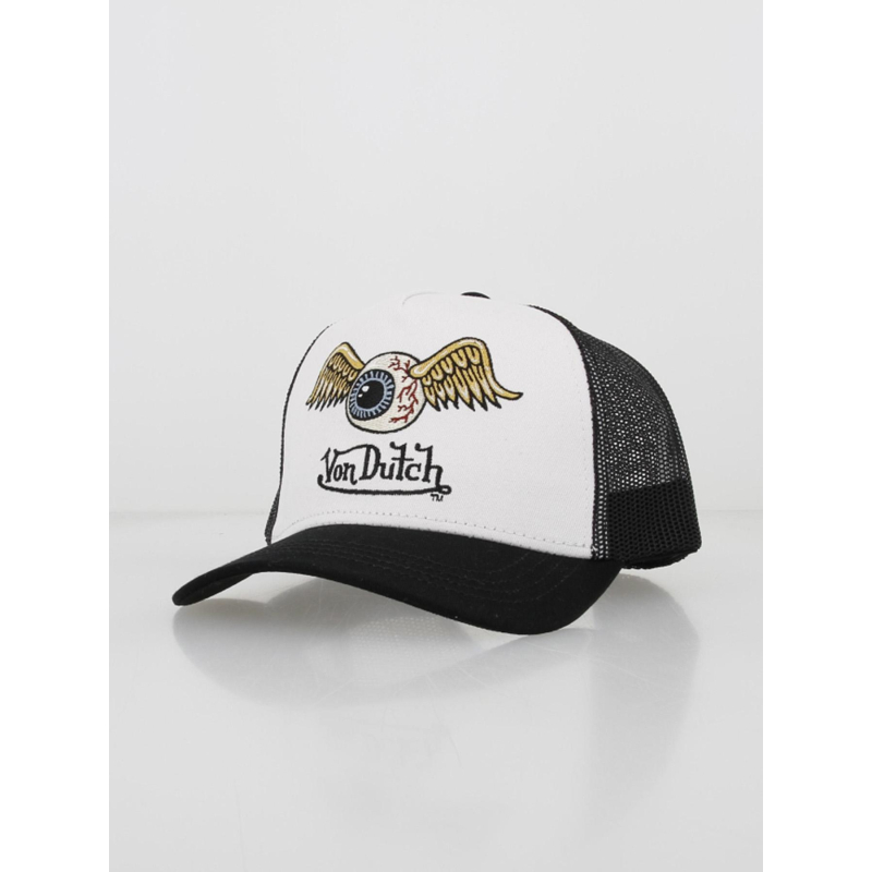 Casquette trucker flying eye noir et blanc adulte - Von Dutch