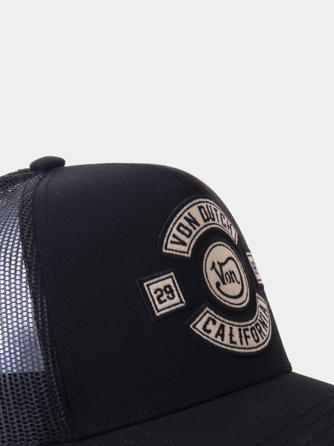 Casquette trucker biker noir adulte - Von Dutch