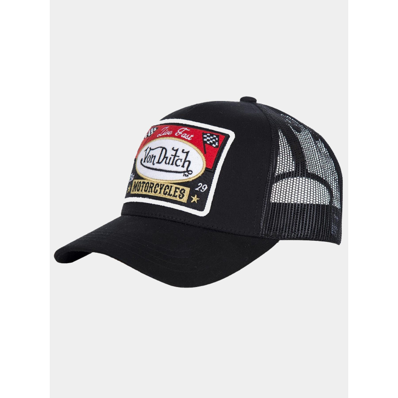 Casquette trucker motorcycles noir adulte - Von Dutch
