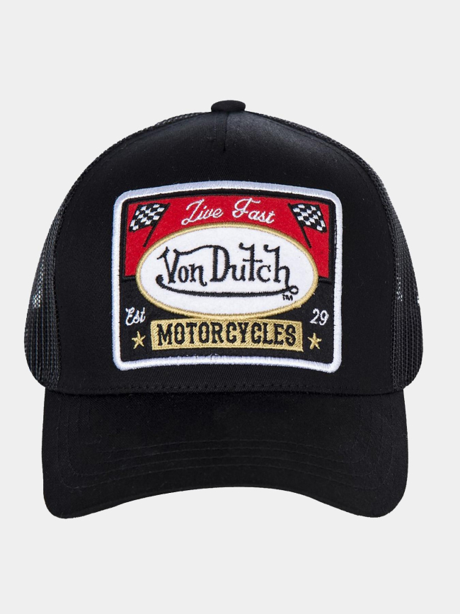 Casquette trucker motorcycles noir adulte - Von Dutch