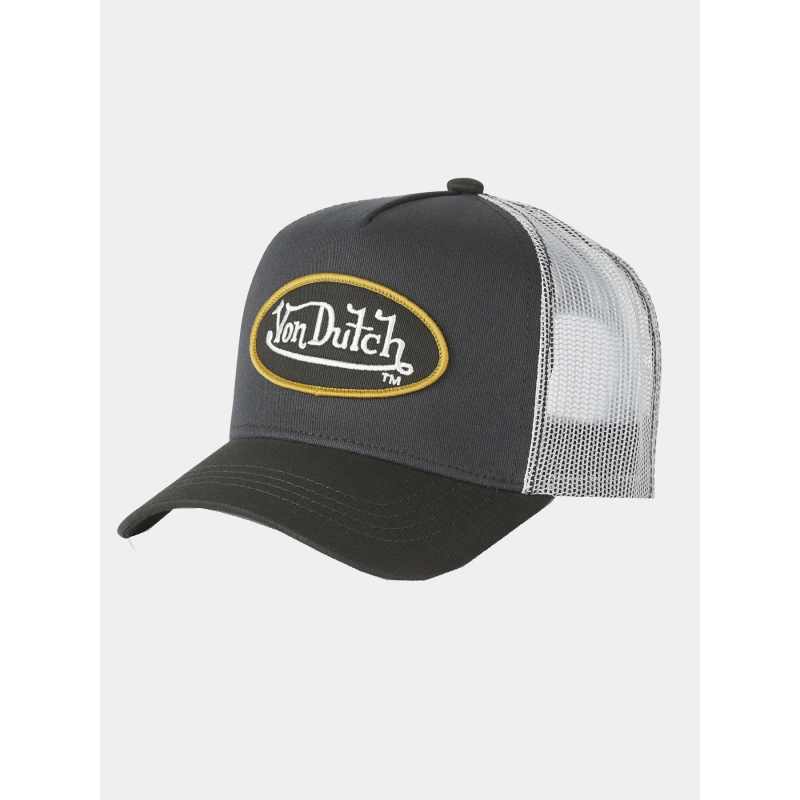 Casquette trucker lofb noir et jaune adulte - Von Dutch