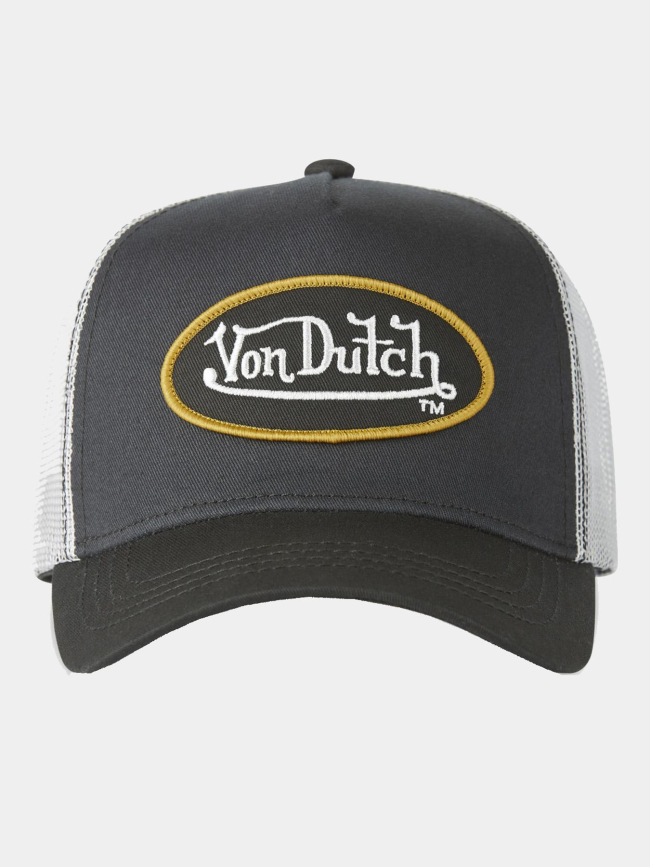Casquette trucker lofb noir et jaune adulte - Von Dutch