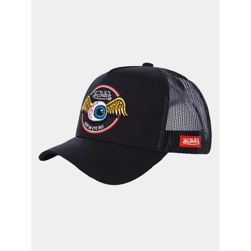 Casquette trucker keep an eye out noir adulte - Von Dutch