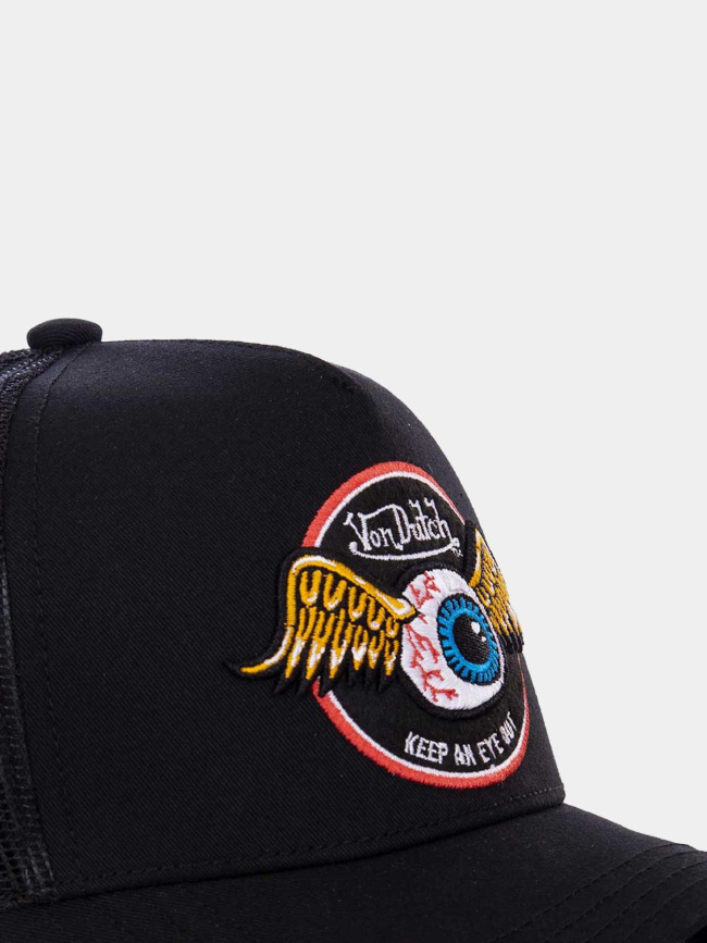 Casquette trucker keep an eye out noir adulte - Von Dutch