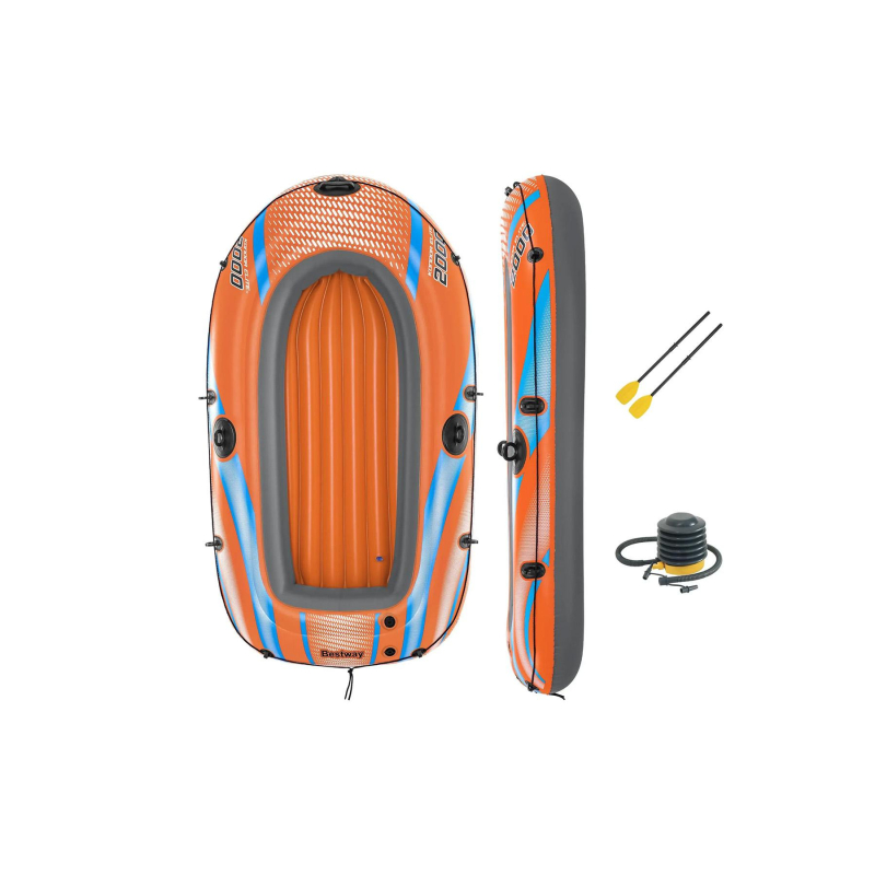 Bateau gonflable raft kondor elite 2000 orange - Bestway