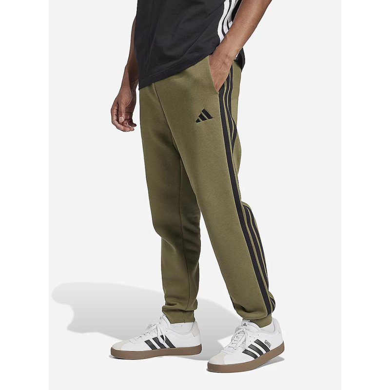 Pantalon jogging 3s fl tc kaki homme - Adidas