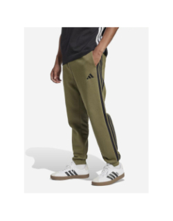 Pantalon jogging 3s fl tc kaki homme - Adidas
