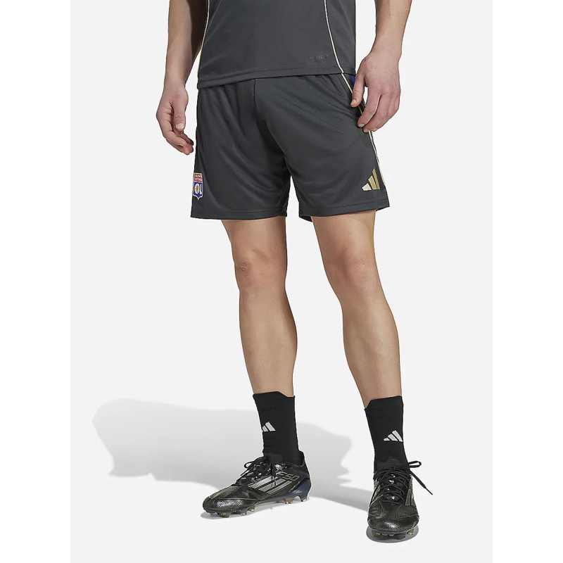 Short d'entrainement olympique lyonnais 25 anthracite homme - Adidas