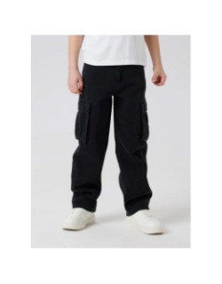 Pantalon cargo nkmryan noir garçon - Name It