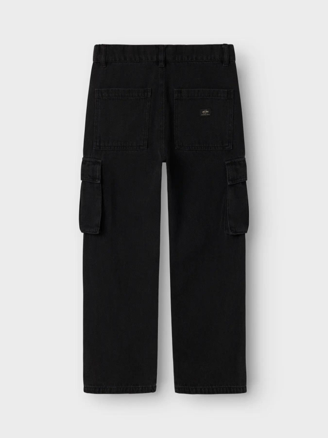 Pantalon cargo nkmryan noir garçon - Name It