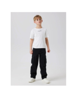 Pantalon cargo nkmryan noir garçon - Name It