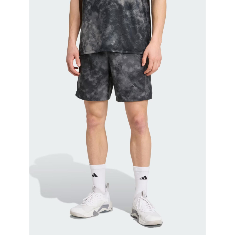 Short de sport sea aop gris homme - Adidas