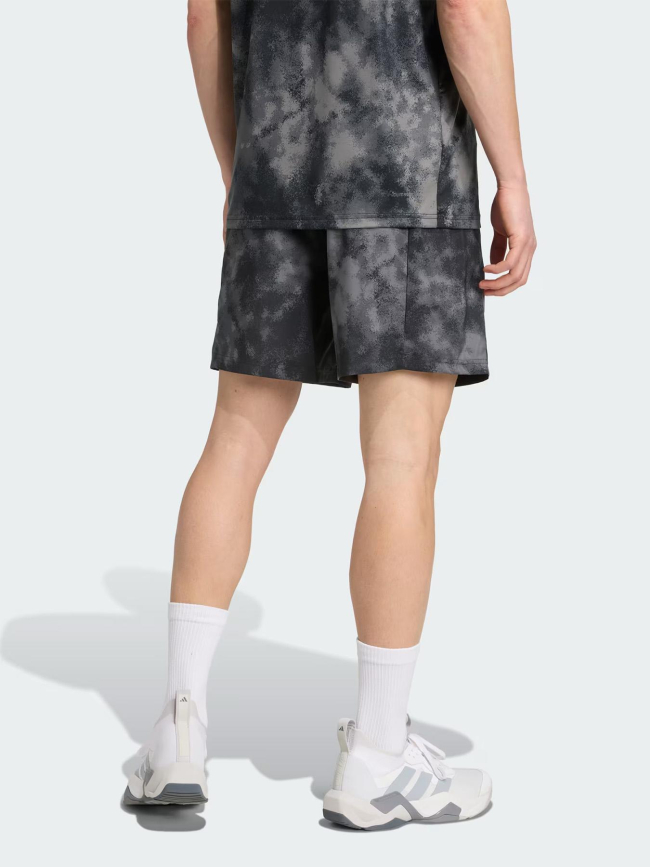 Short de sport sea aop gris homme - Adidas