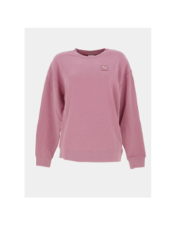 Sweat à capuche ess elevated comfort rose femme - Puma