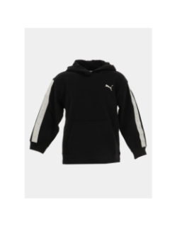 Sweat à capuche ess relaxed tap noir fille - Puma