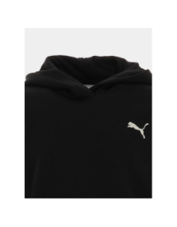Sweat à capuche ess relaxed tap noir fille - Puma