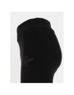 Legging ess script taille haute noir fille - Puma