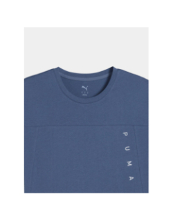 T-shirt triblend tad tech bleu homme - Puma