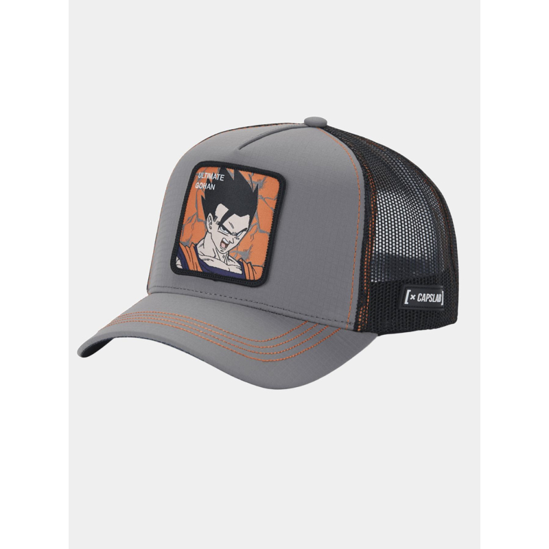 Casquette trucker dbz ultimate gohan gris adulte - Capslab