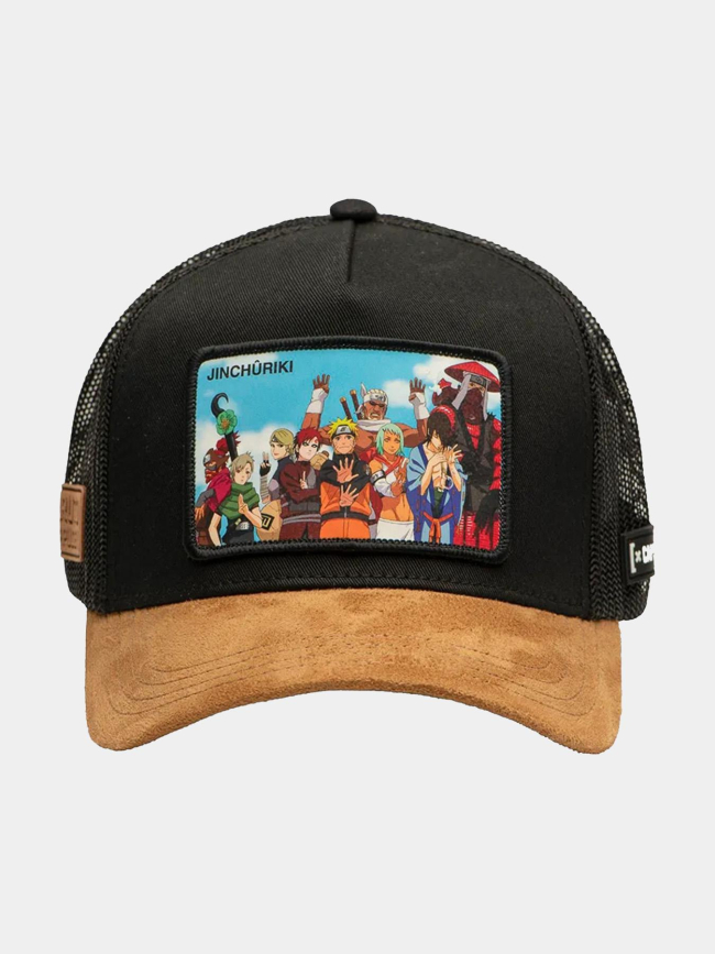 Casquette trucker naruto jinchûriki noir adulte - Capslab
