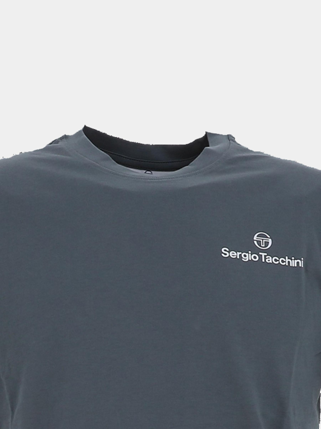 T-shirt à manches courtes bold gris homme - Sergio Tacchini