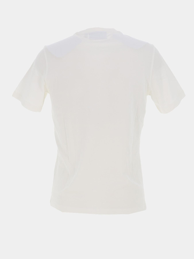 T-shirt à manches courtes marchio écru homme - Sergio Tacchini