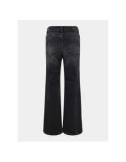 Jean large juicy life noir fille - Only