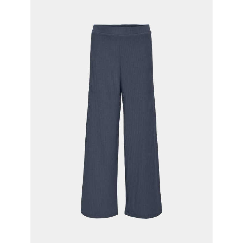 Pantalon large côtelé kognella bleu marine fille - Only