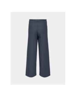 Pantalon large côtelé kognella bleu marine fille - Only