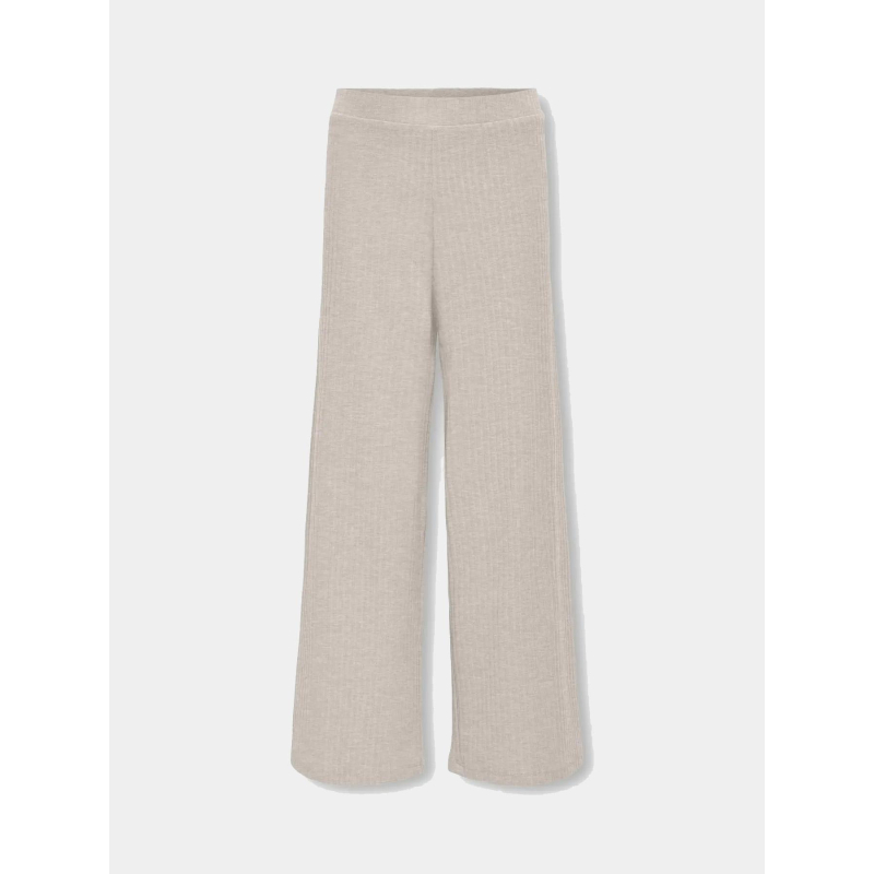 Pantalon large côtelé kognella beige fille - Only