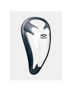 Short de compression et coquille bioflex blanc homme - Shock Doctor