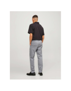 Pantalon chino slim marco bowie gris homme - Jack & Jones