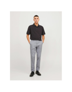 Pantalon chino slim marco bowie gris homme - Jack & Jones