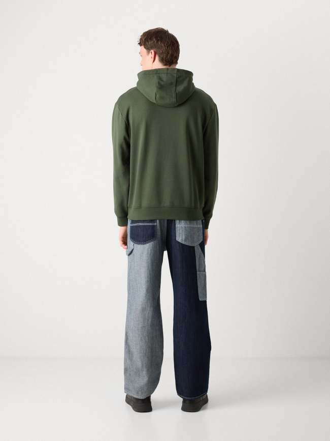 Sweat à capuche dapo vert homme - Hugo