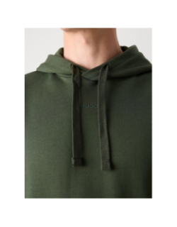 Sweat à capuche dapo vert homme - Hugo
