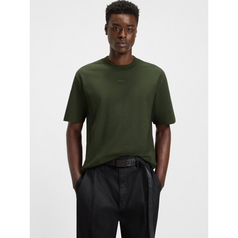 T-shirt à manches courtes dapolino kaki homme - Hugo